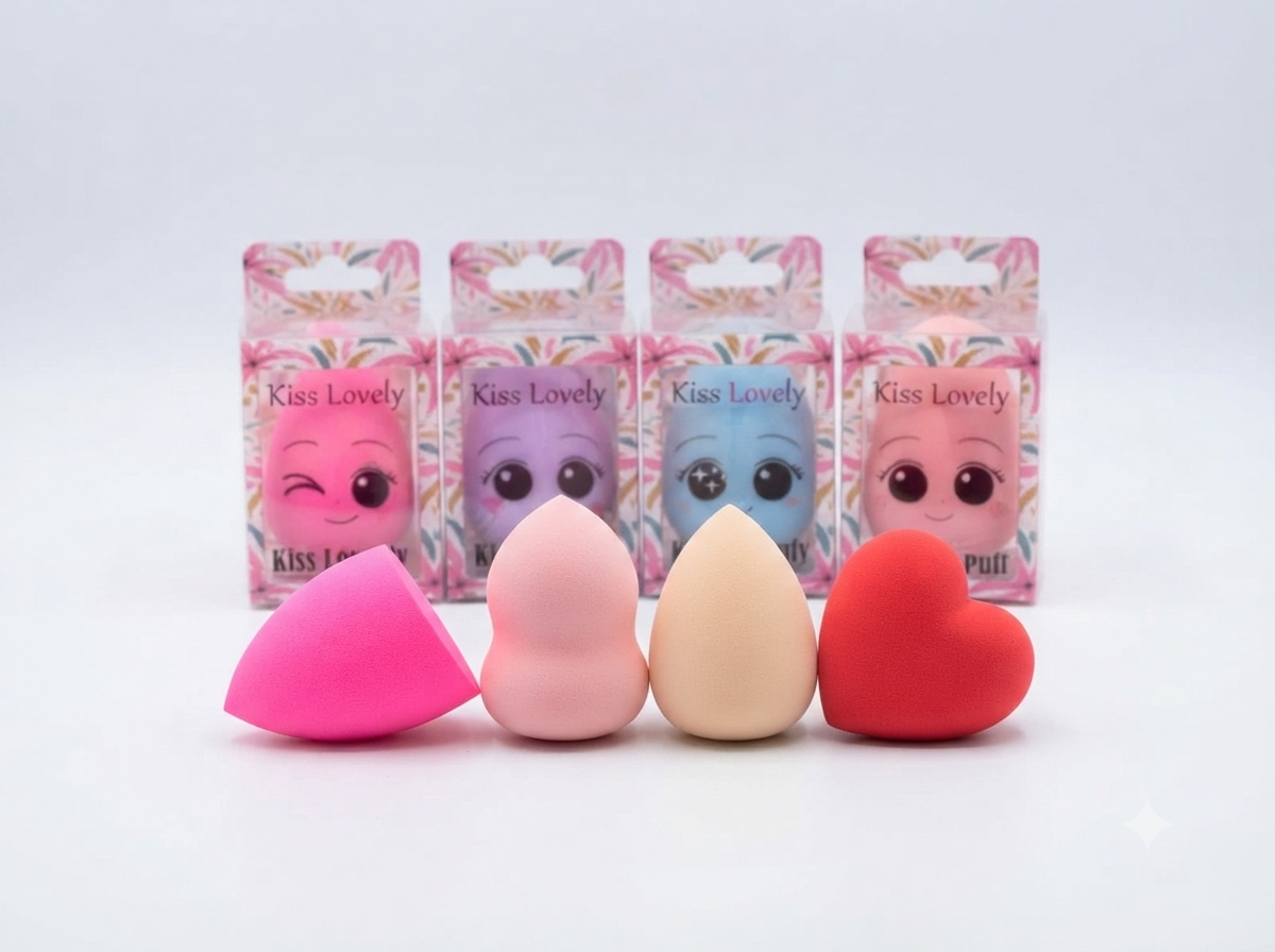 Esponjas para Maquillaje Kiss Lovely